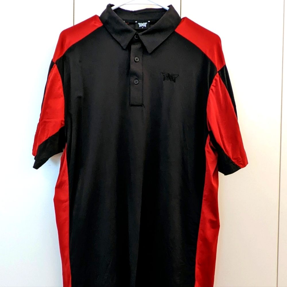 PXG Men's Golf Panel Polo